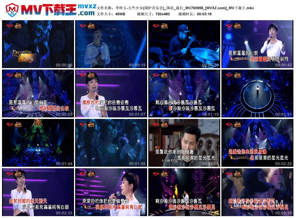 李玲玉-天竺少女(围炉音乐会)_国语_流行_MC700958
